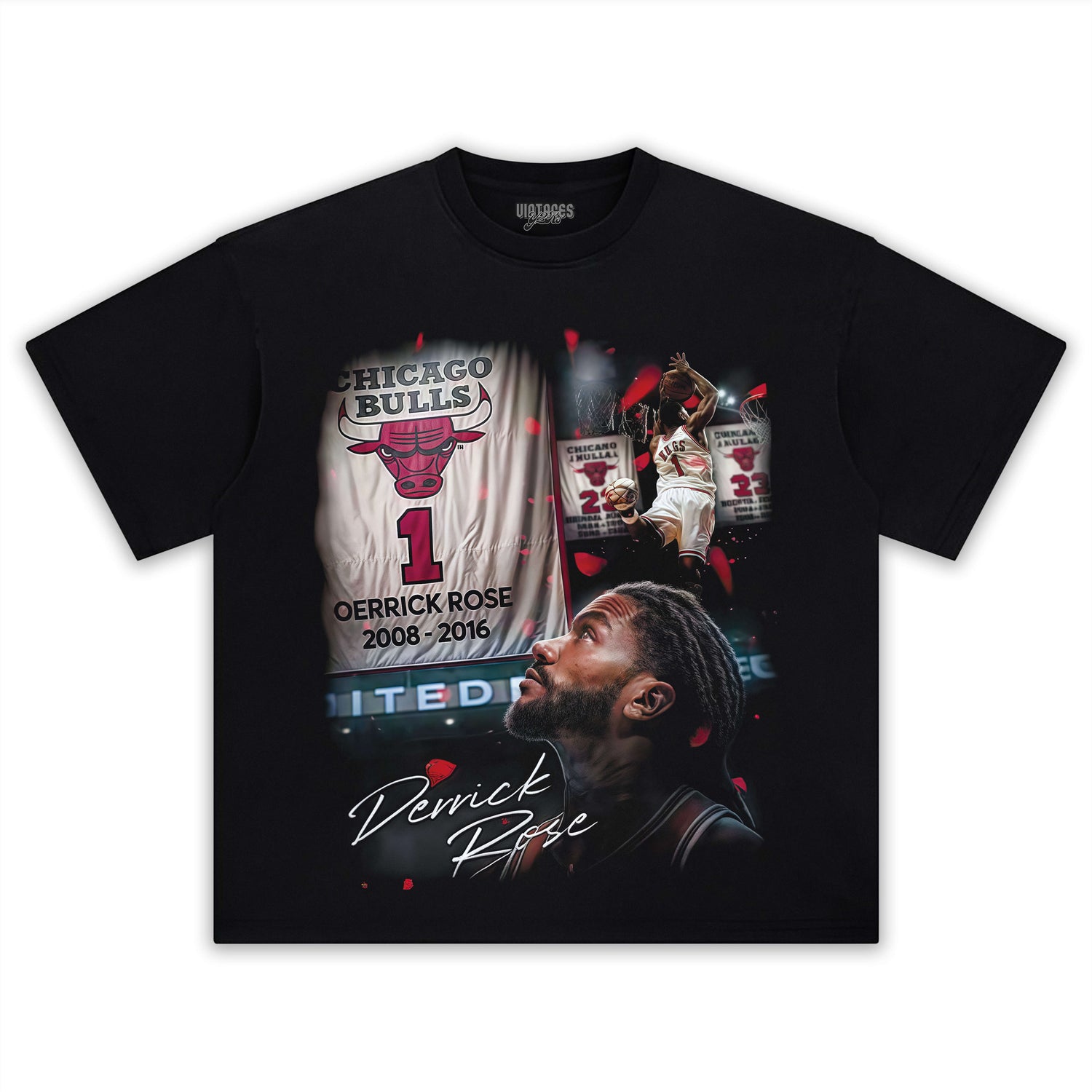 2025 DERRICK ROSE TEE