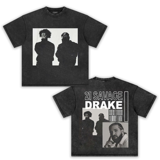 21 SAVAGE & DRAKE TEE 1.0