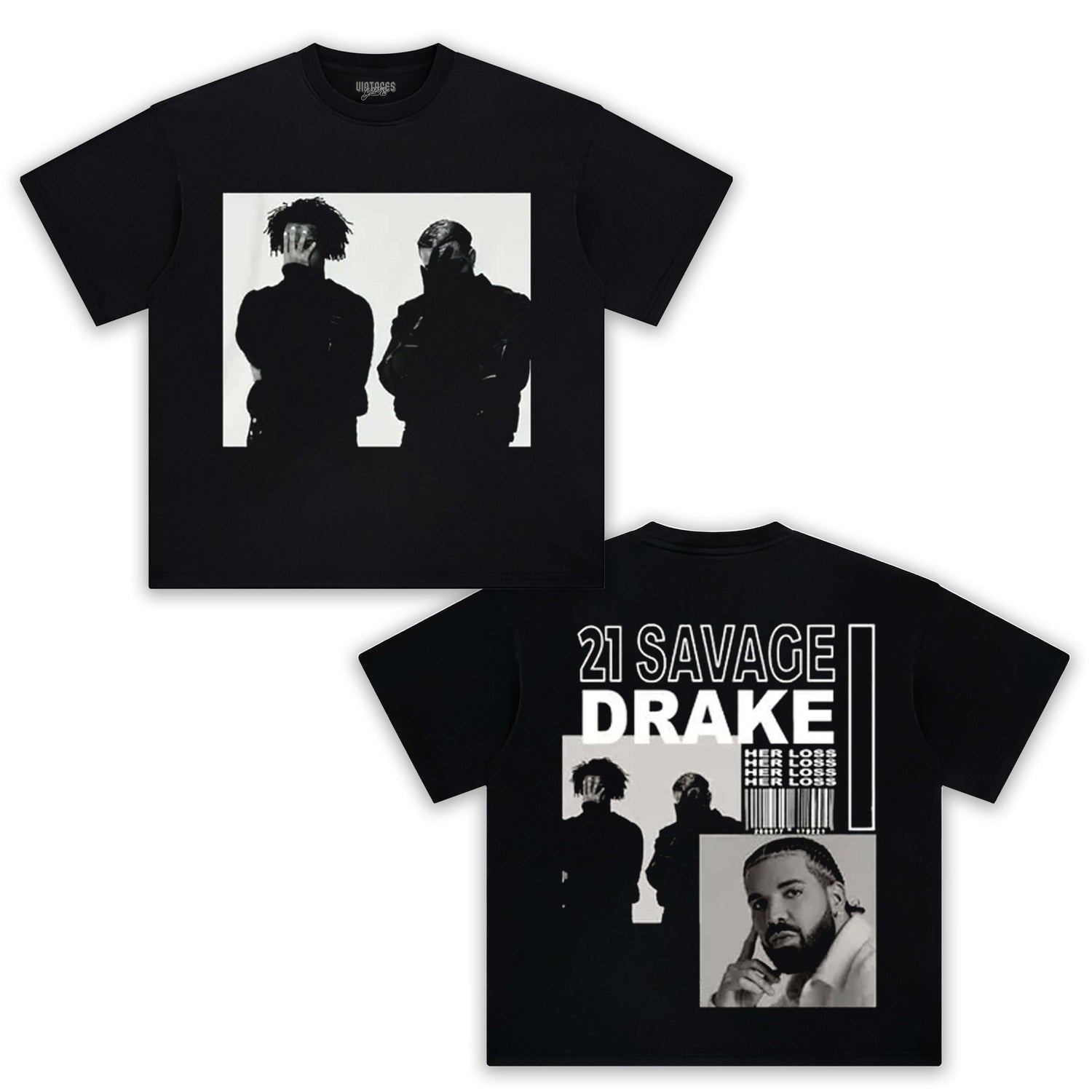 21 SAVAGE & DRAKE TEE 1.0