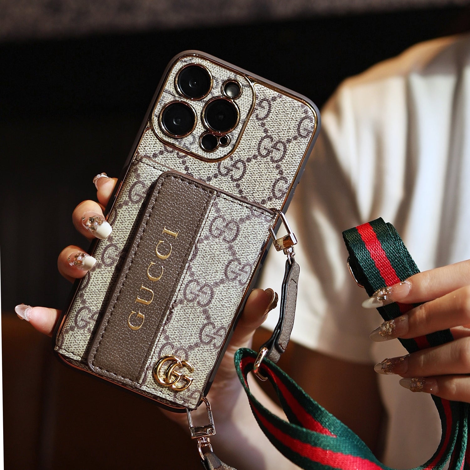 New Classic Luxury Card Holder Phone Case