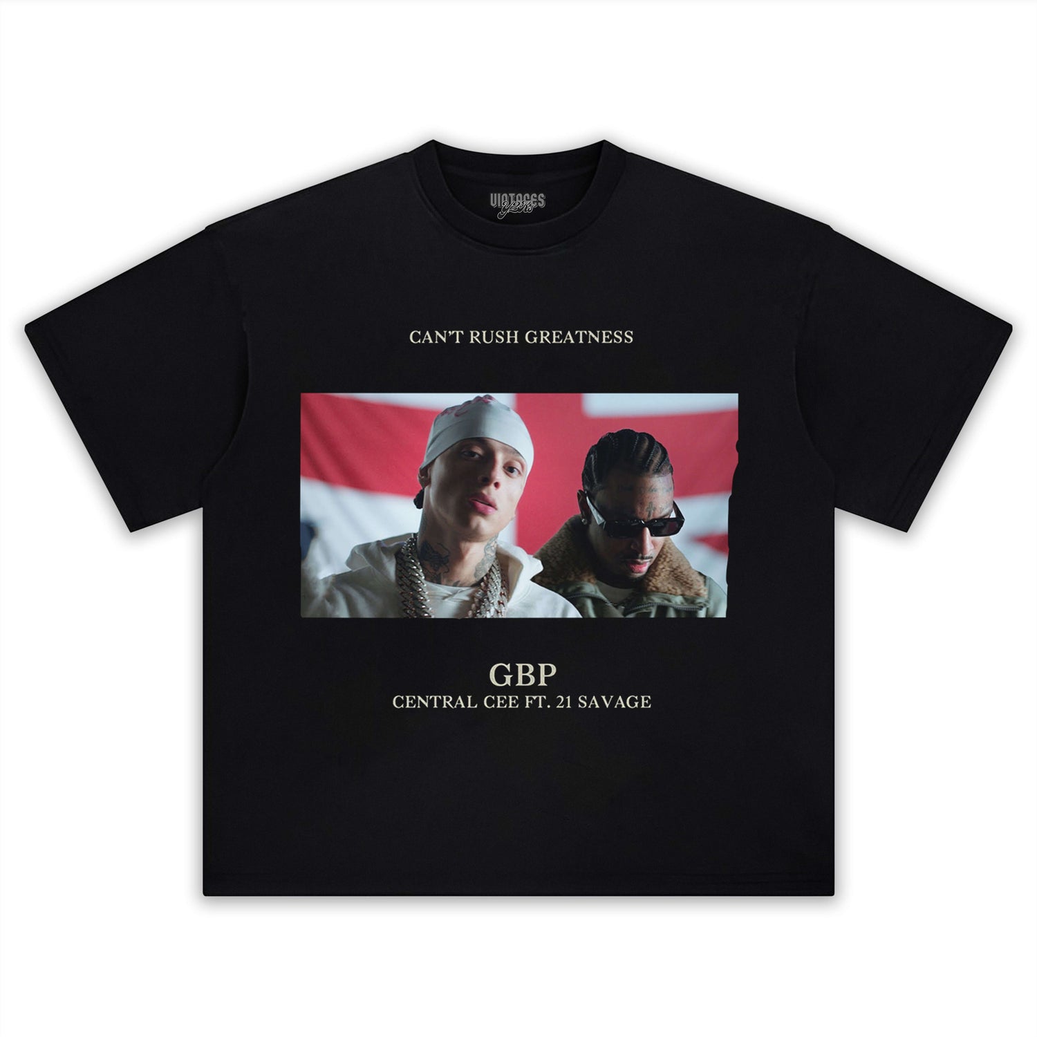 CENTRAL CEE & 21 SAVAGE GBP TEE