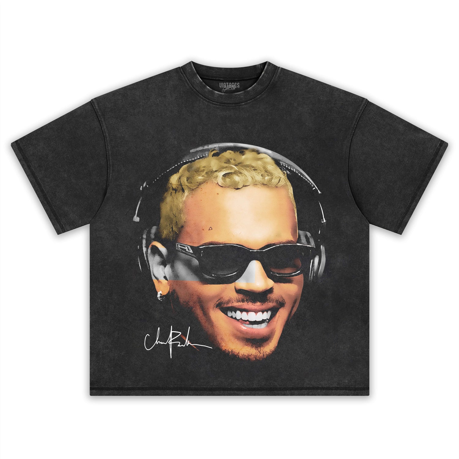 CHRIS BROWN 2025 BIG FACE TEE