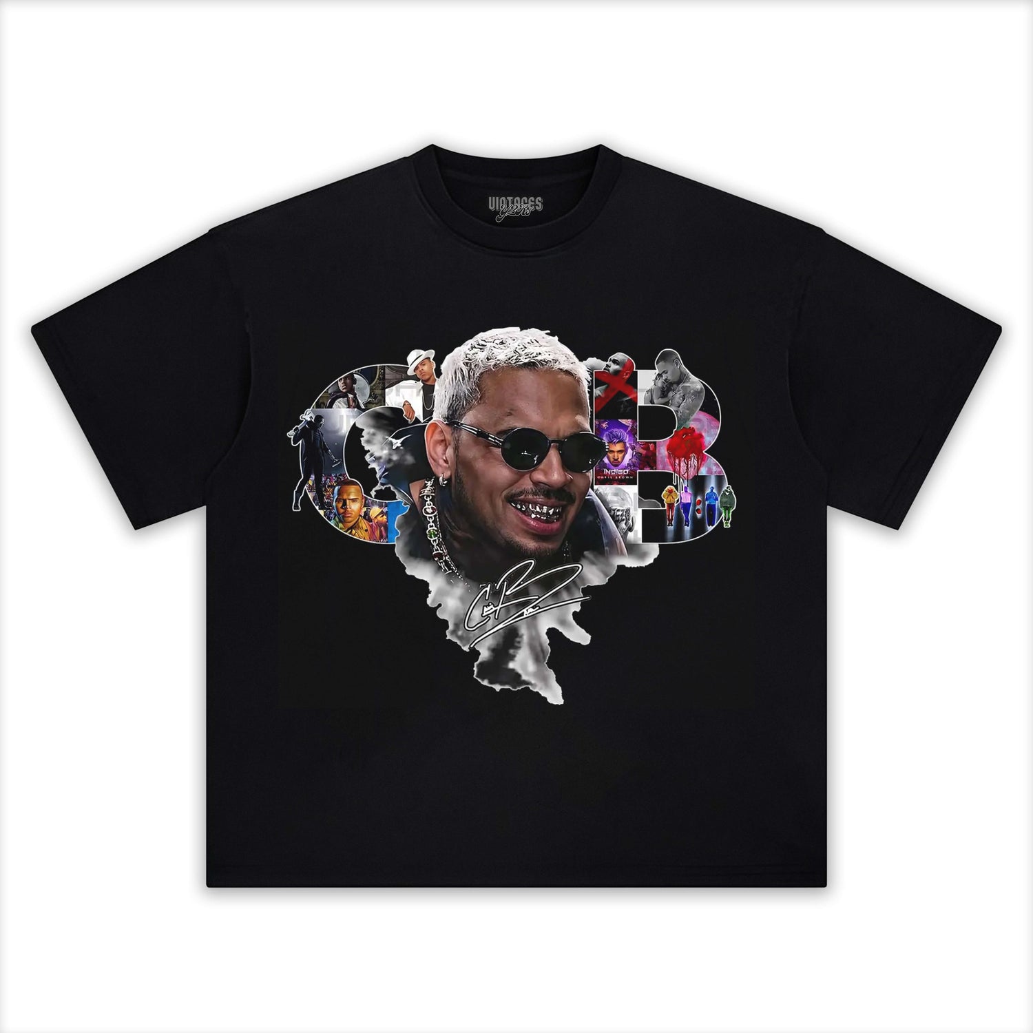 CHRIS BROWN BIG FACE TEE