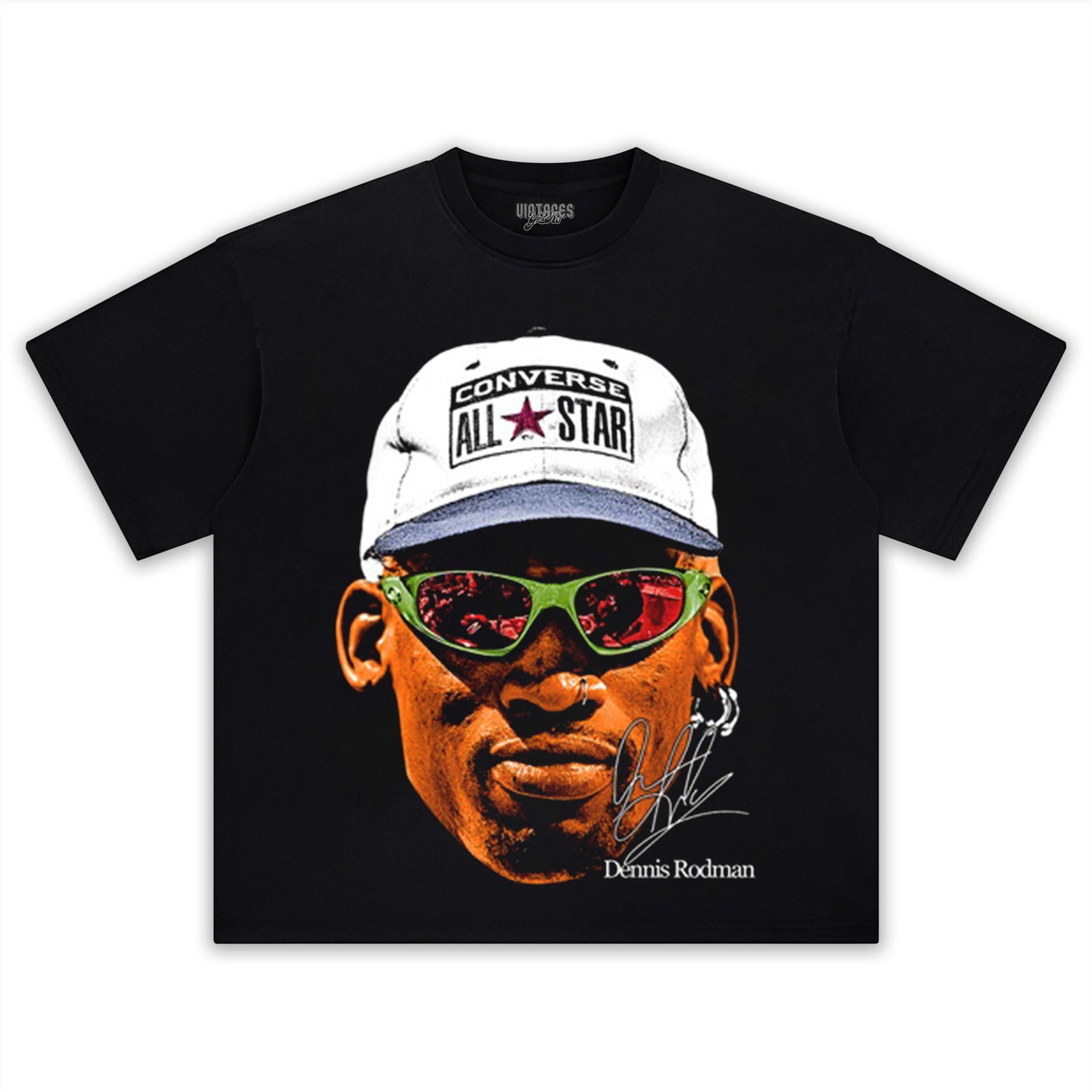 DENNIS RODMAN BIG FACE TEE