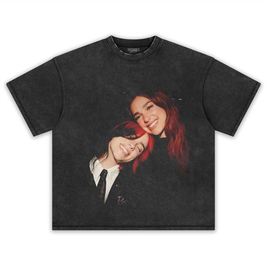 DUA LIPA AND BILLIE EILISH TEE