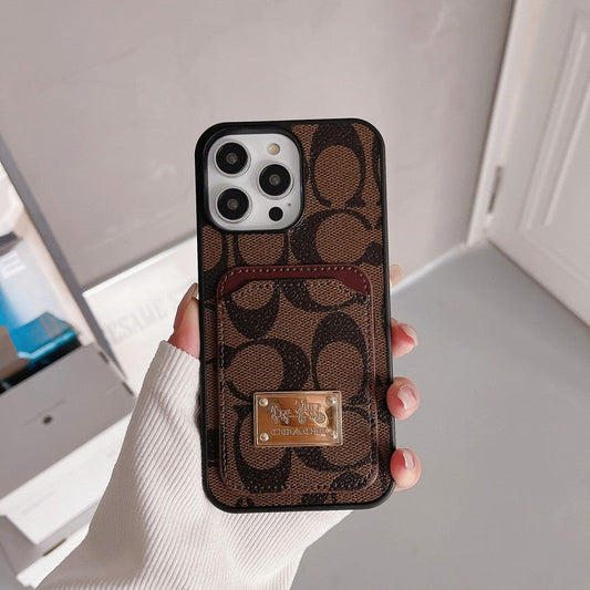 Coa Card Bag Leather iPhone Case