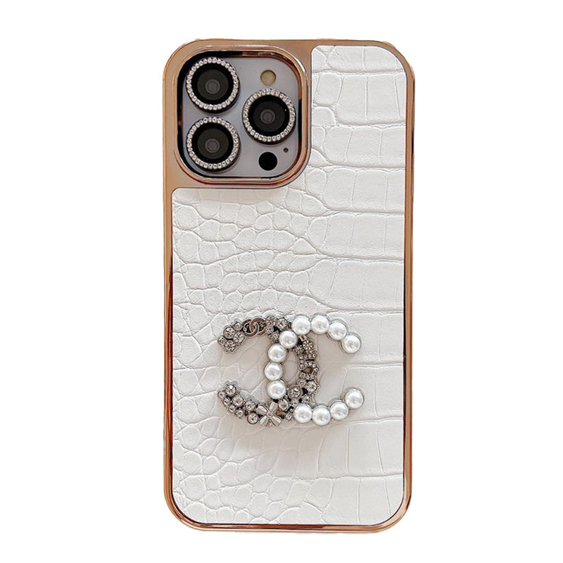 CC Pearl Rose Gold iPhone Case