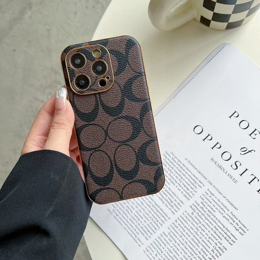 Coa Leather iPhone Case