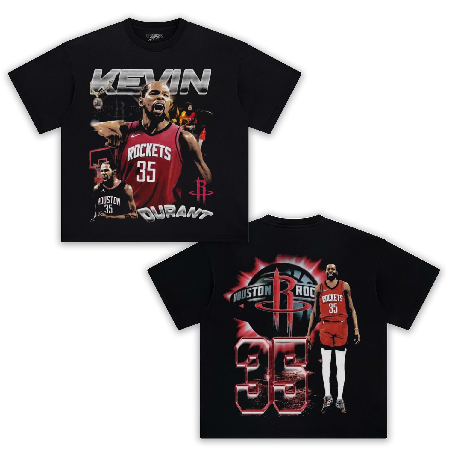 KEVIN DURANT & ROCKETS KD TEE