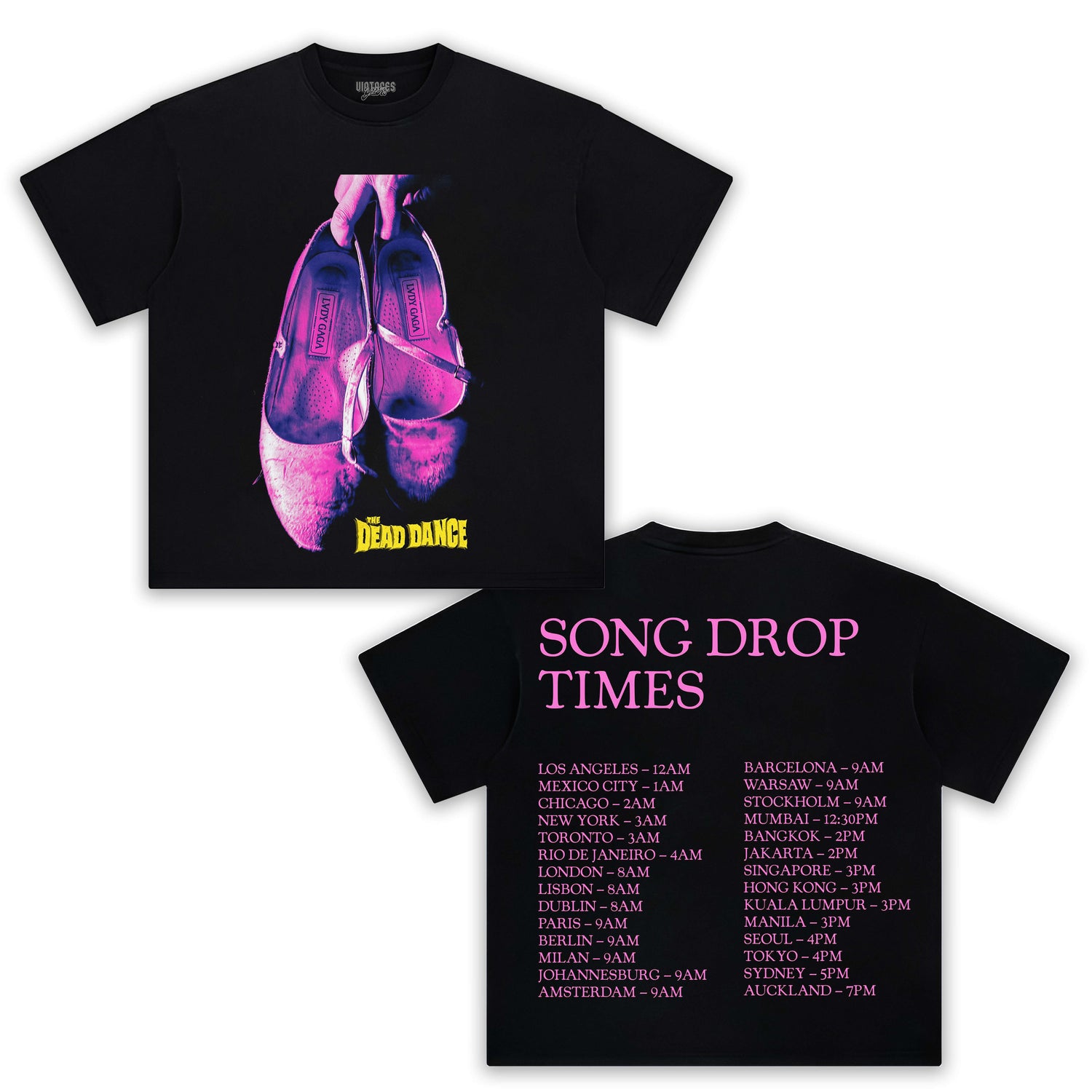 LADY GAGA & DO THE DEAD DANCE V2 TEE