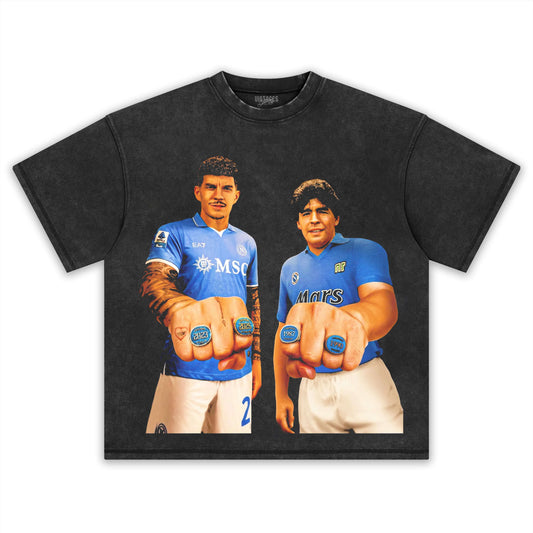 NAPOLI WIN 4TH SERIE A TITLE TEE V5