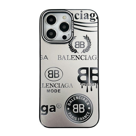 BB Black & Silver iPhone Case