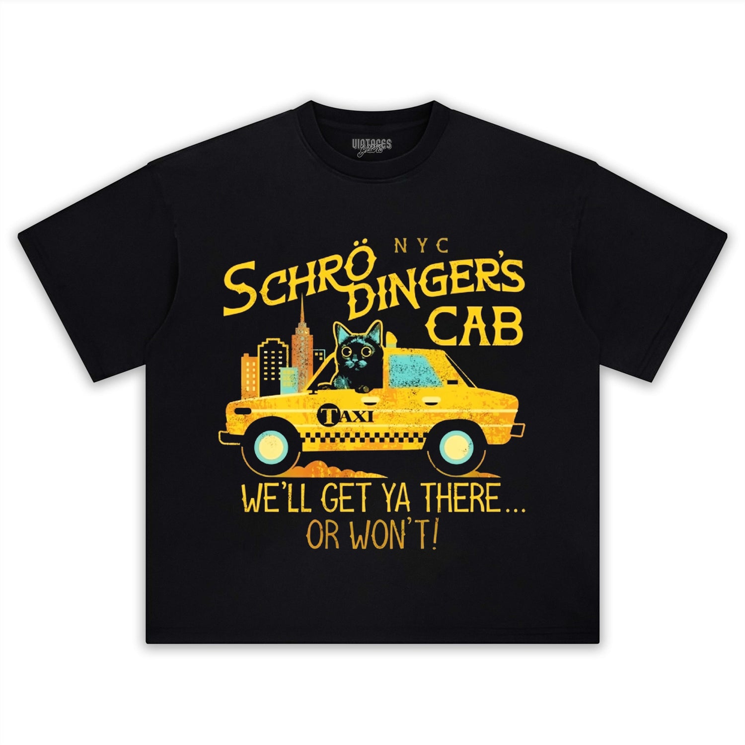 SCHRODINGER'S CAB TEE