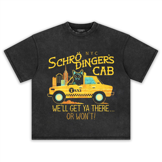 SCHRODINGER'S CAB TEE