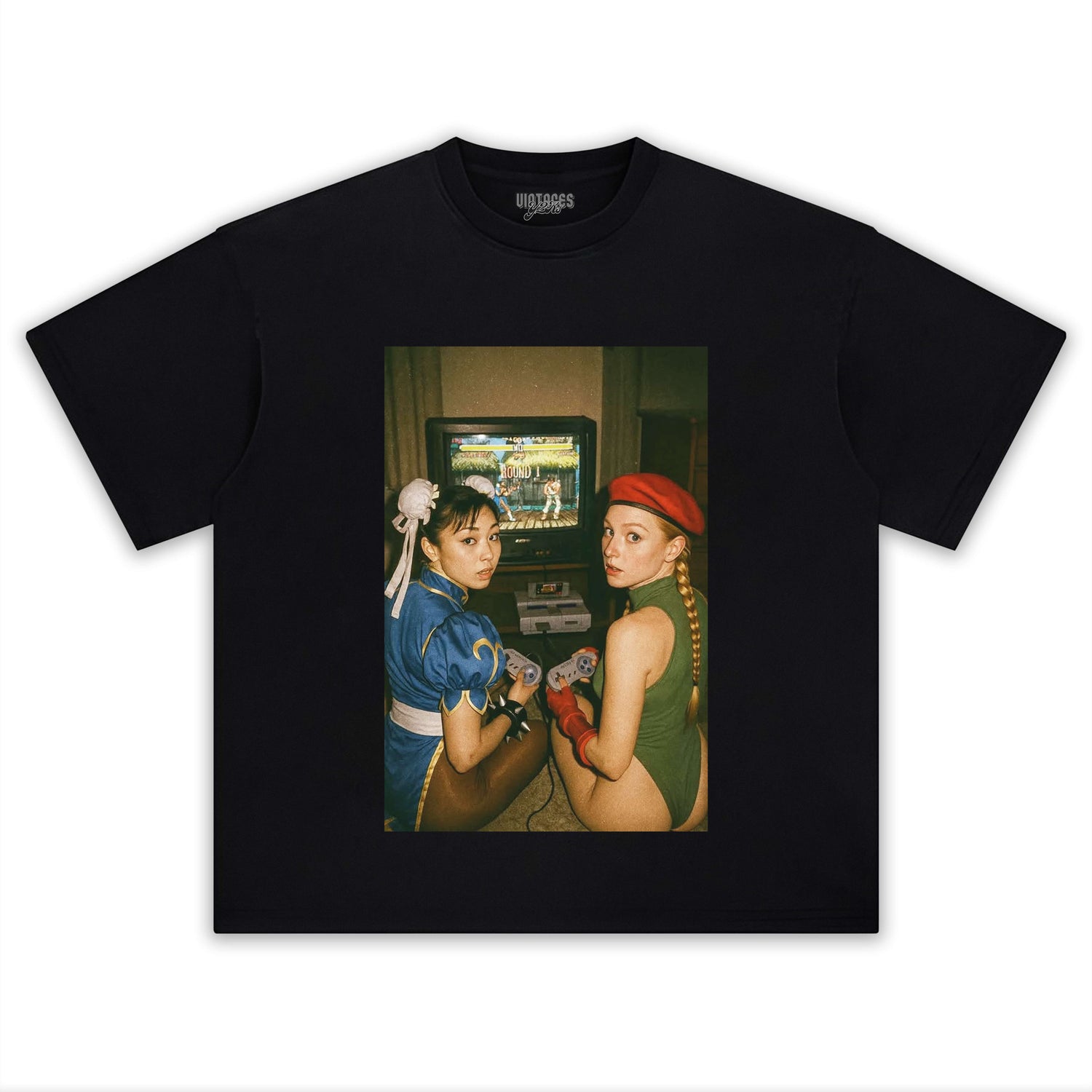 STREET FIGHTER CHARACTER COSPLAY DUEL TEE
