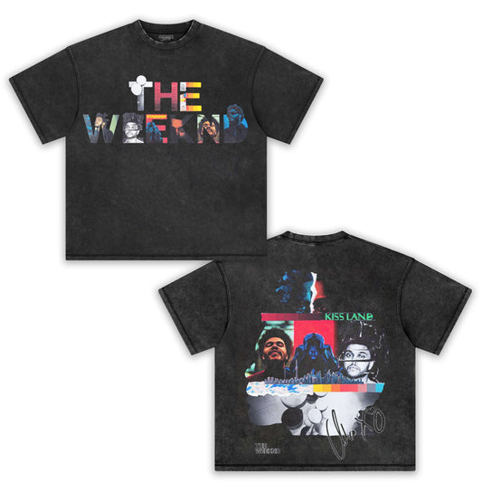 THE WEEKND & HEAD COLLAGE 2.0 TEE