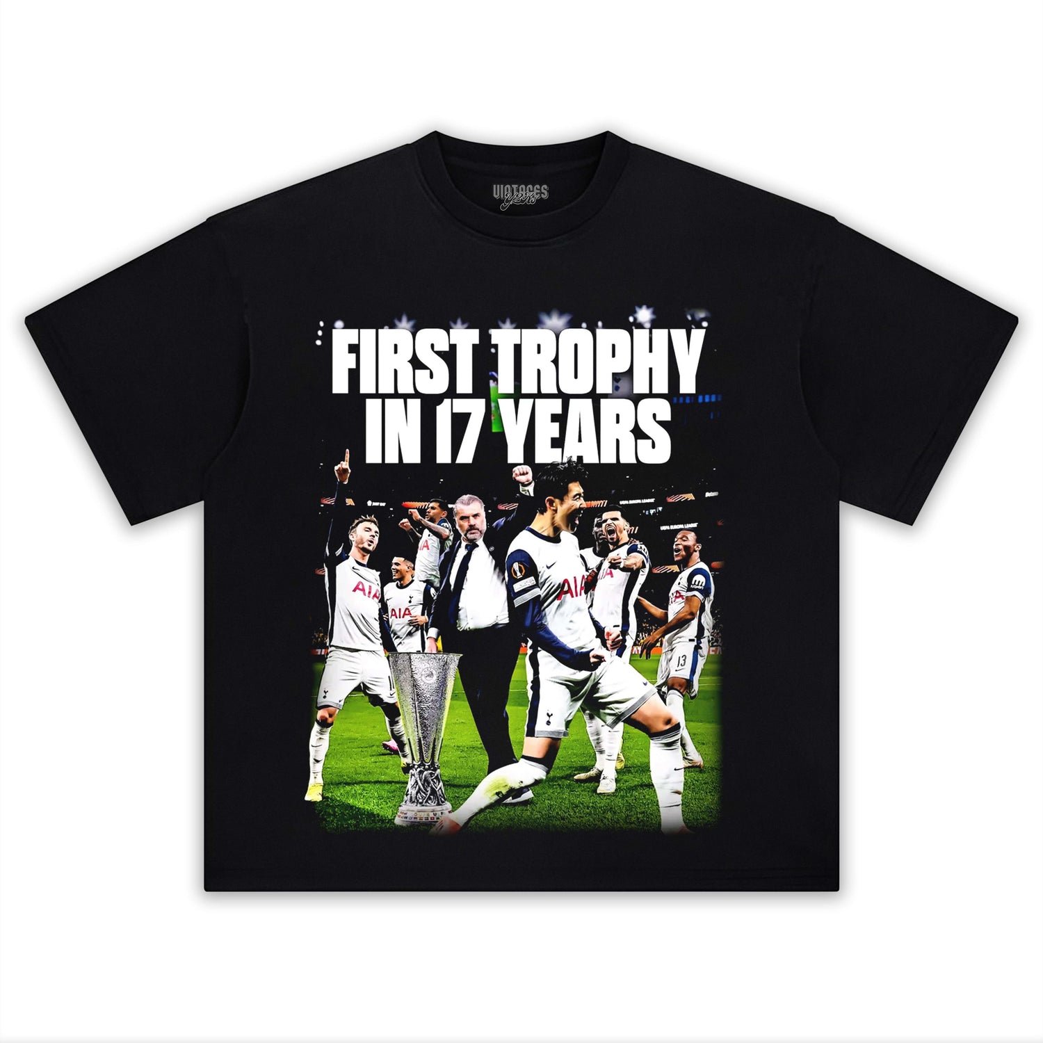 TOTTENHAM WIN THE EUROPA LEAGUE V3 TEE