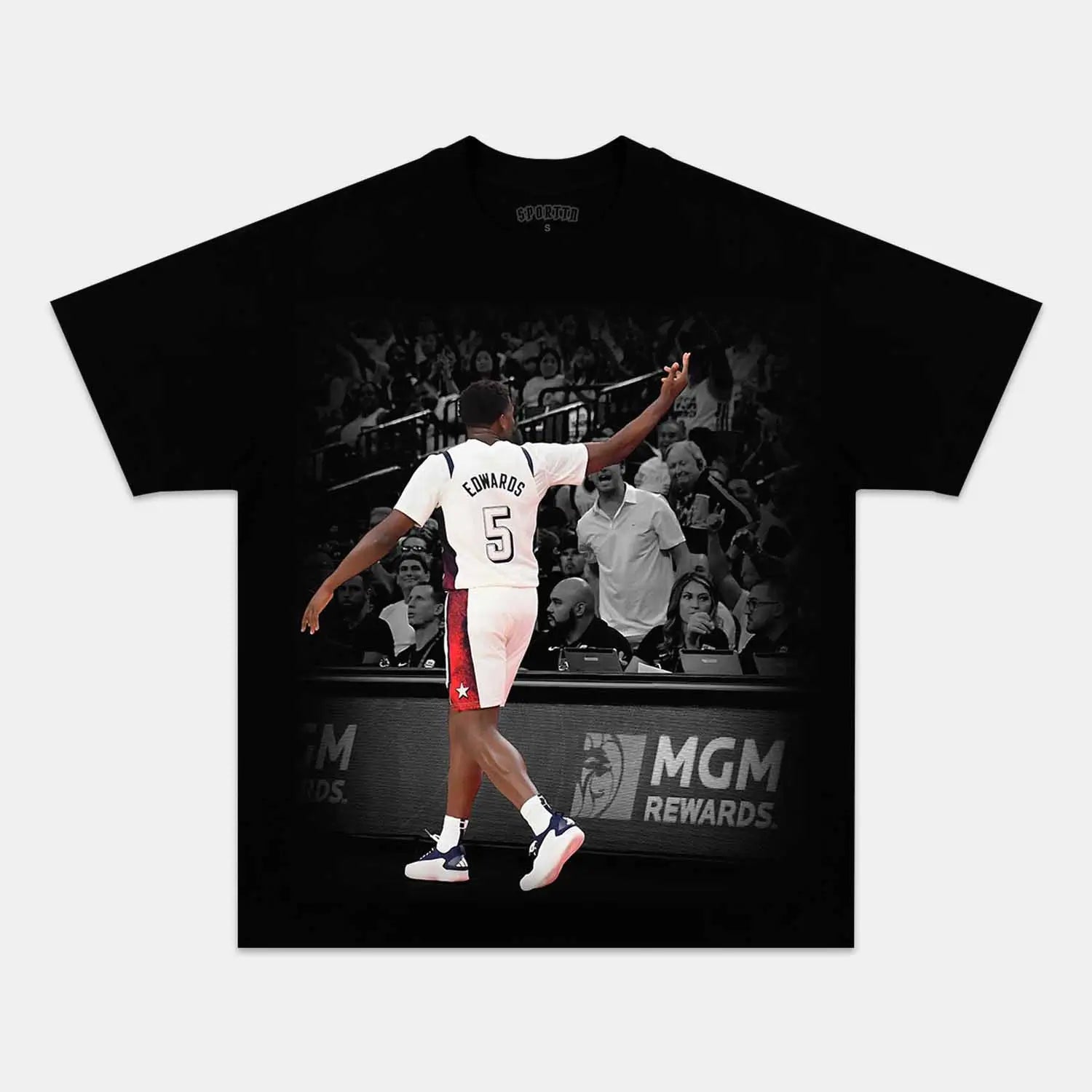 ΟΜΑΔΑ ΗΠΑ-ANTHONY EDWARDS VINTAGE TEE