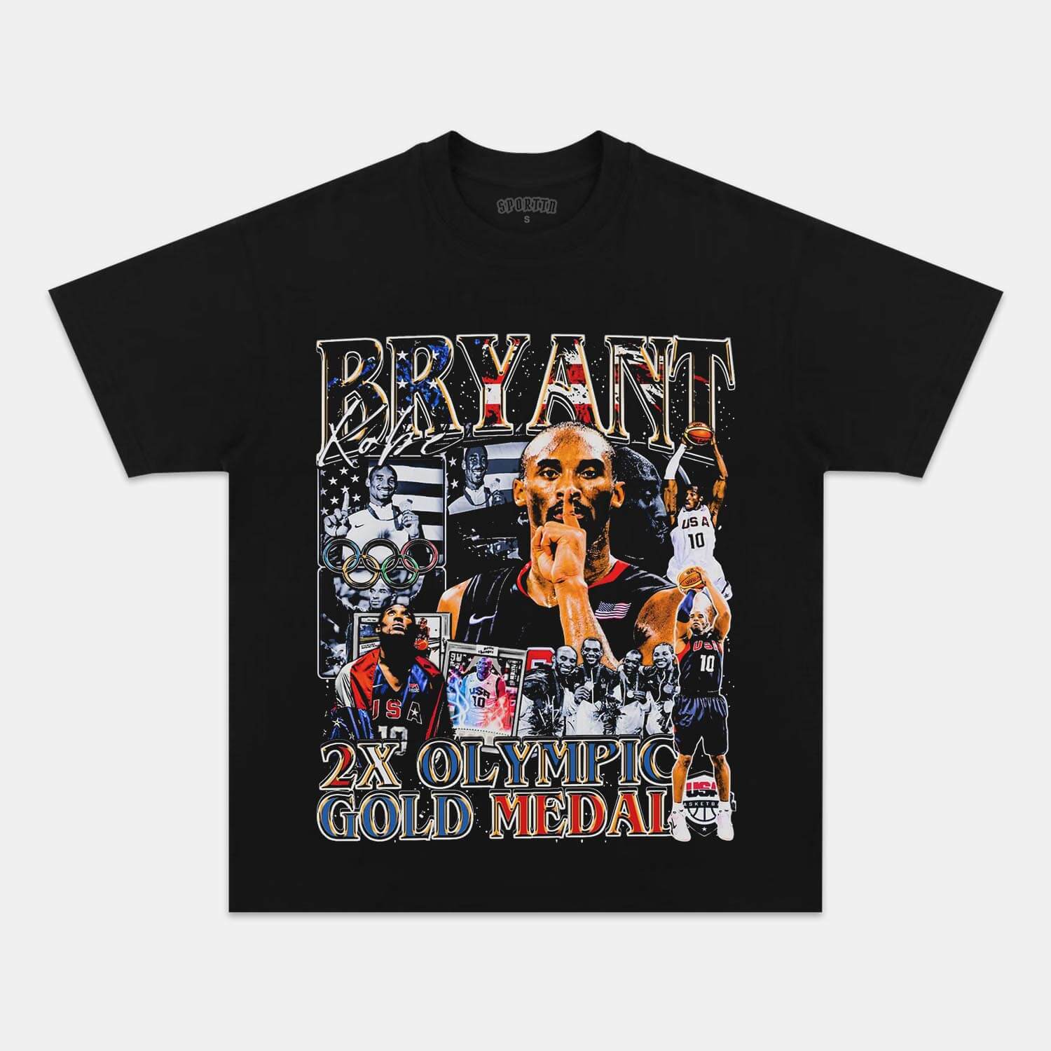 USA TEAM KOBE VINTAGE 3V TEE
