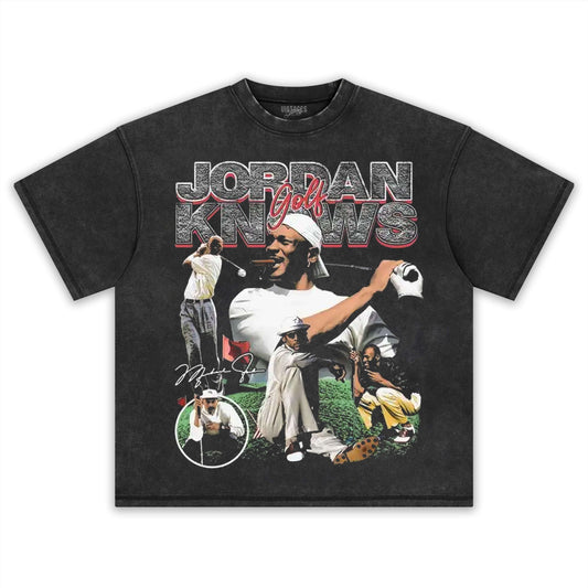 VINTAGE TEE JORDAN KNOWS GOLF