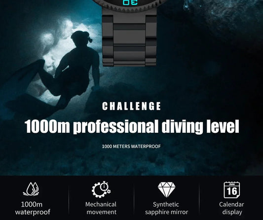 Abyssal Diver – Edición automática 1000M