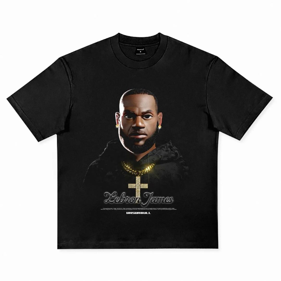 レブロン・ジェームス New-TEE-FACE-NBA 2025