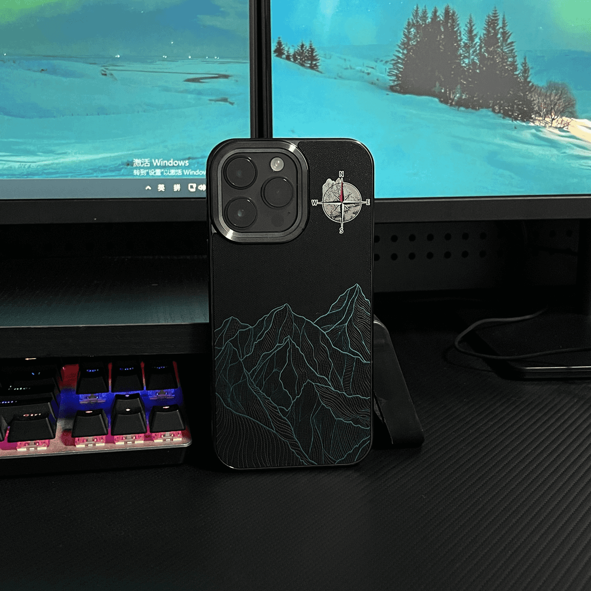 Snow Mountain iPhone Case