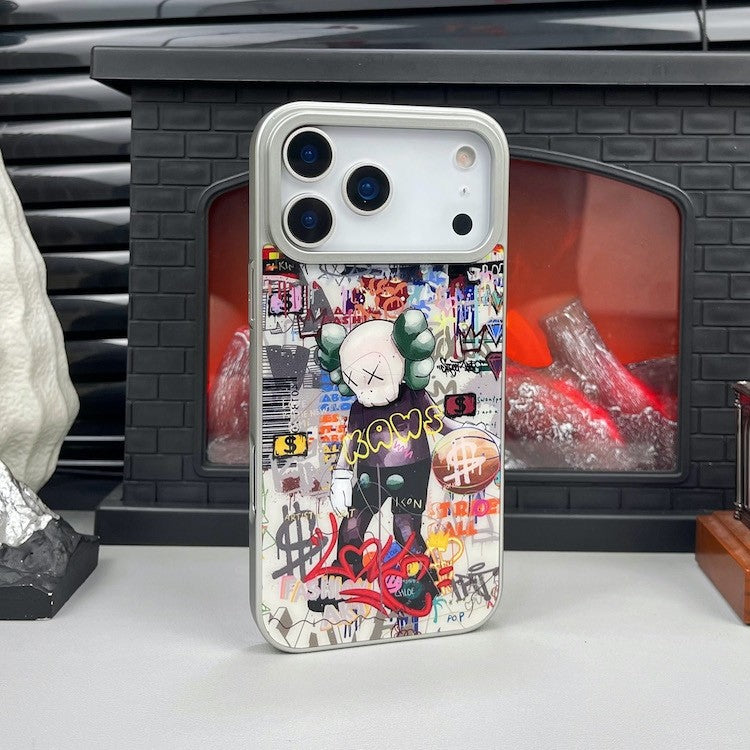 KAWS Graffiti Design MagSafe iPhone Case