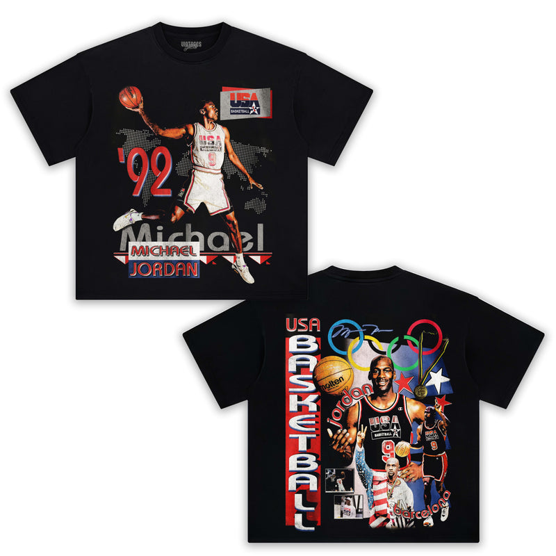 1992 TEAM USA & JORDAN V2 TEE