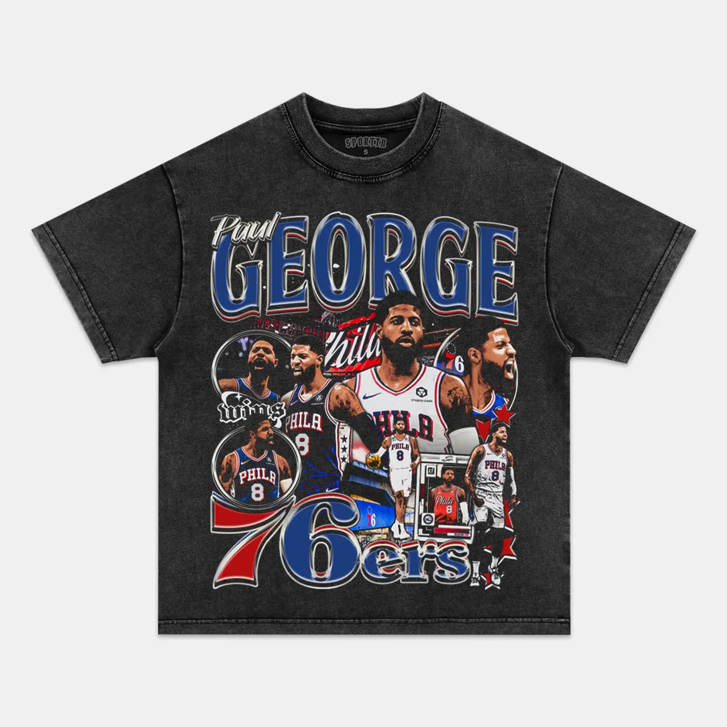 PAUL GEORGE-SIXERS TEE
