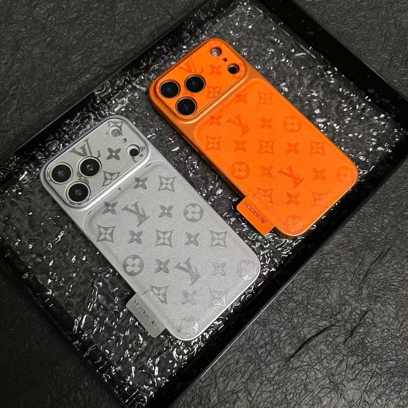 Luxury Embossed Pattern Phone Case – Dual-Tone Premium Protection 💎📱