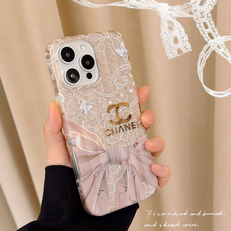 Iridescent Dreams – Holographic LV-Inspired iPhone Case