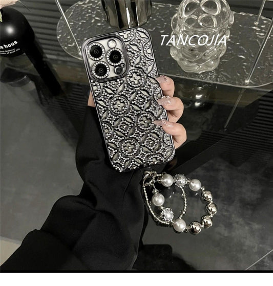 Luxury Diamond Embossed iPhone Case