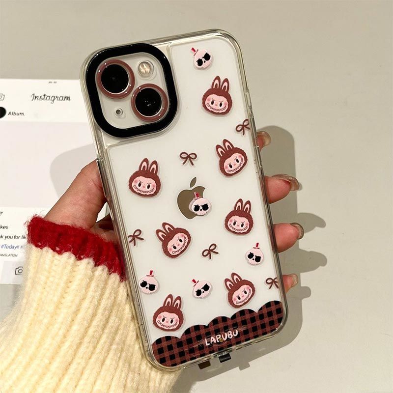 Glow - in - the - Dark Labubu Themed iPhone Case