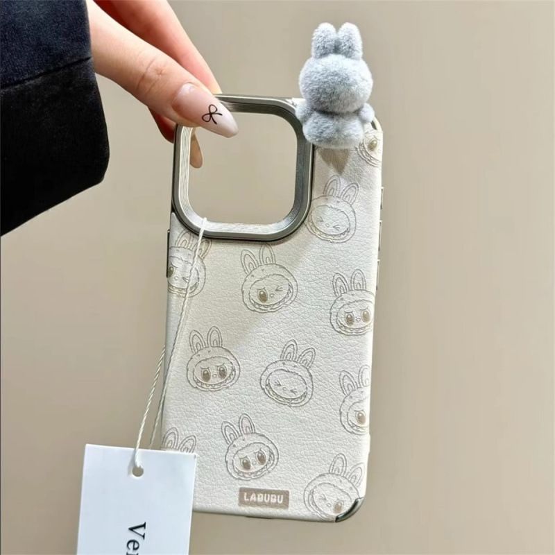 Labubu Plushie - Adorned iPhone Case: Cuteness Meets Protection