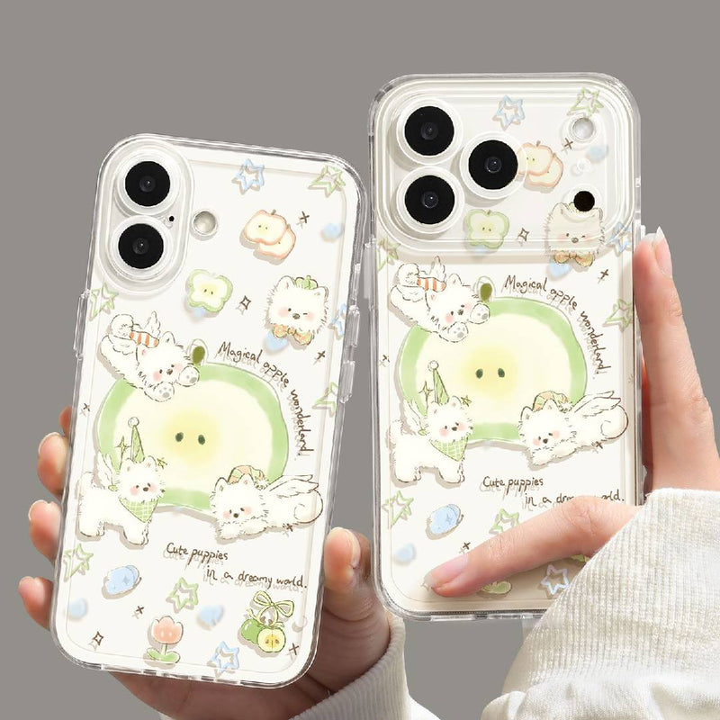 Dreamy Magic Apple Dog iPhone Case
