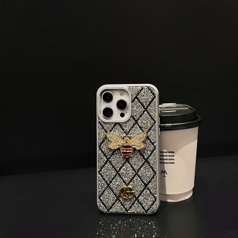 Bee Diamond iPhone Case
