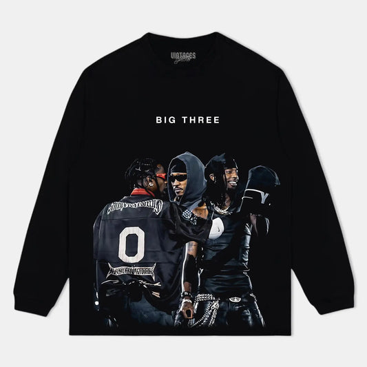 MUSIC BIG THREE TEE