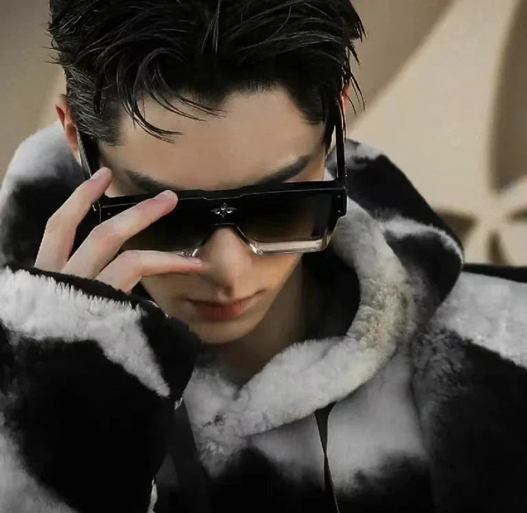 Hot Gradient Black Cyclone Solglasögon