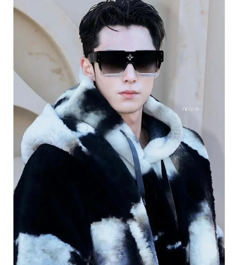 Hot Gradient Black Cyclone Solglasögon