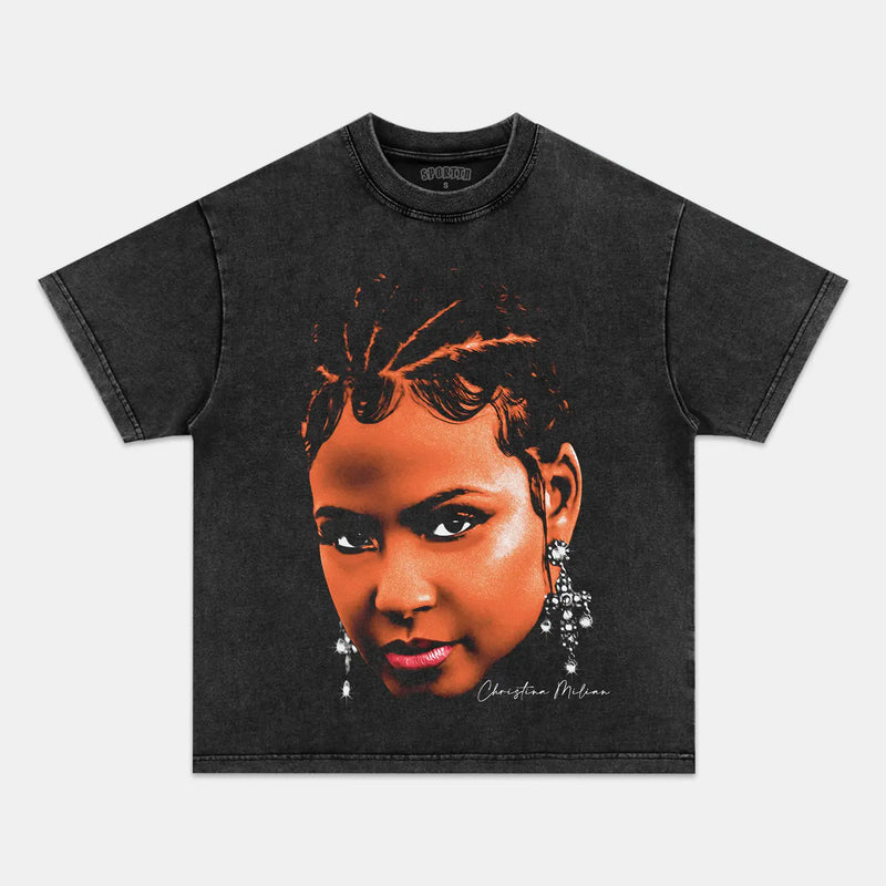 T-SHIRT CHRISTINA MILIAN 2 GRAND VISAGE