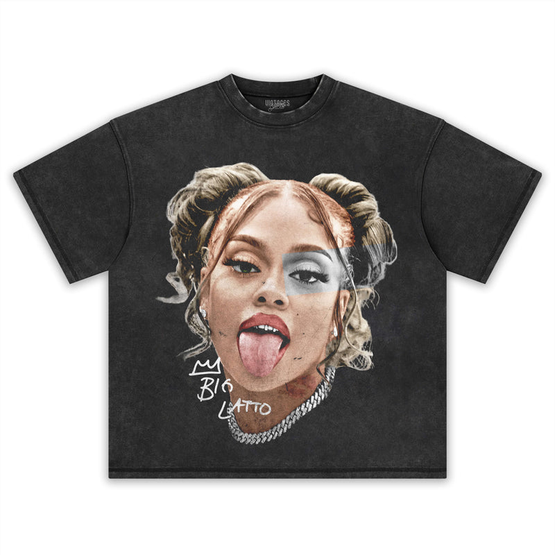 BIG LATTO BIG FACE TEE