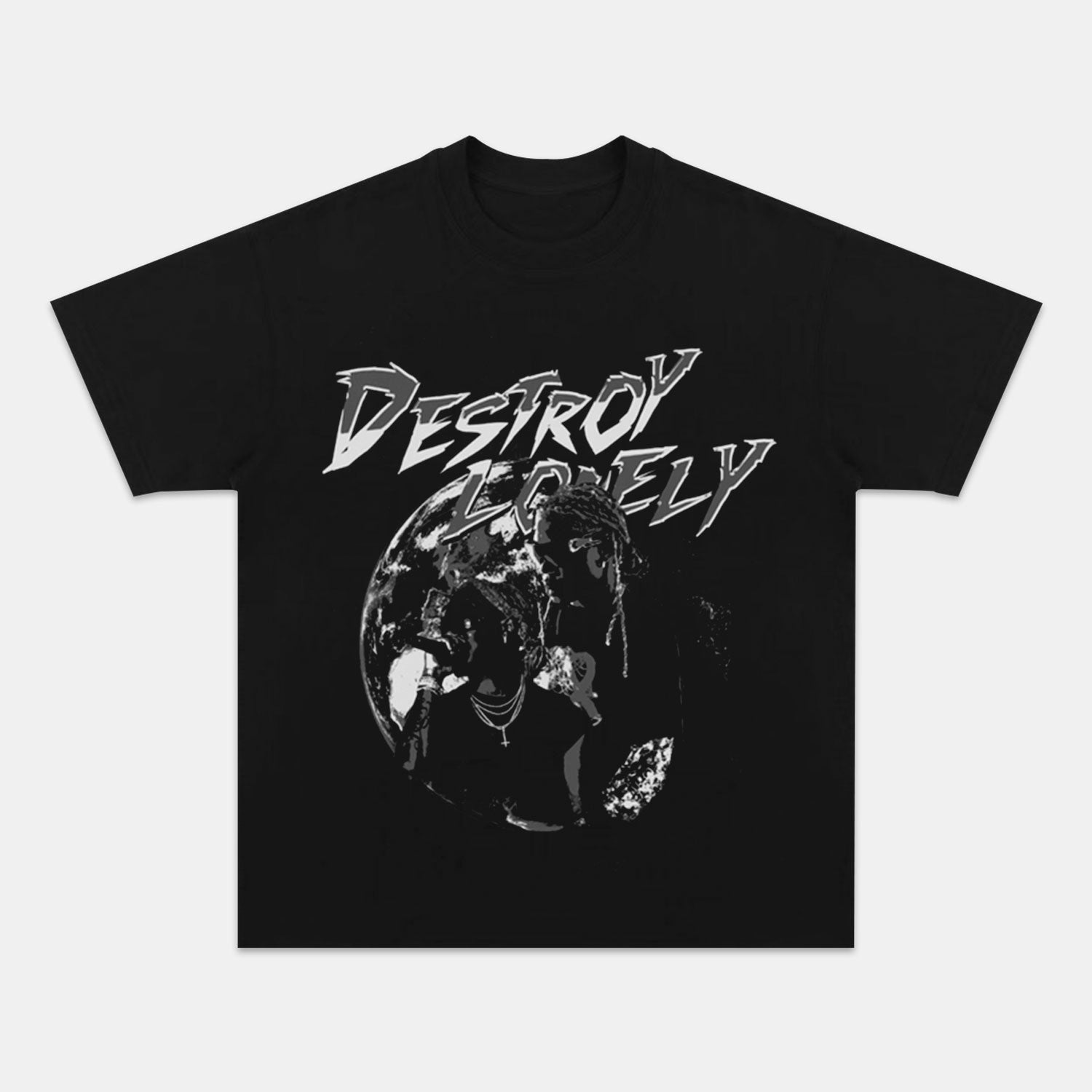 ČERNÉ-LOONE-WORLD-TEE