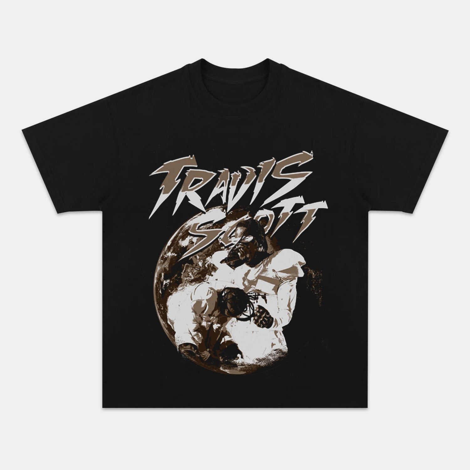 ČERNÉ-TRAVIS-WORLD-TEE