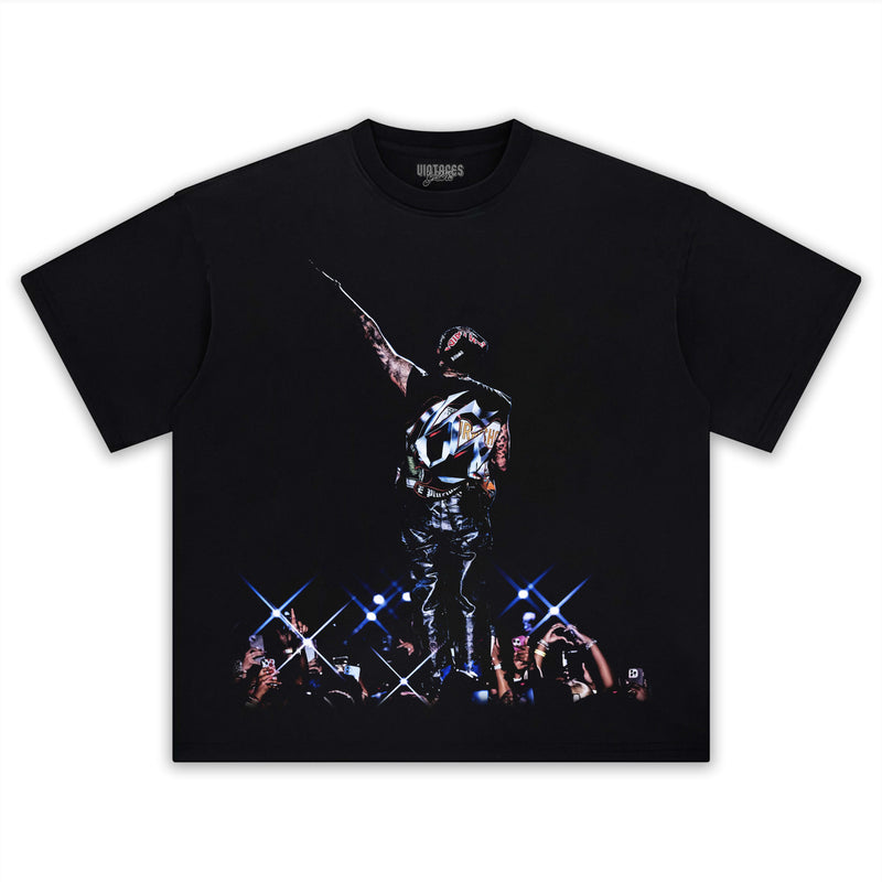 CHRIS BROWN 2025 Y2K NEW 1 TEE