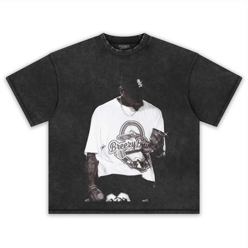 CHRIS BROWN 2025 Y2K NEW 3 TEE