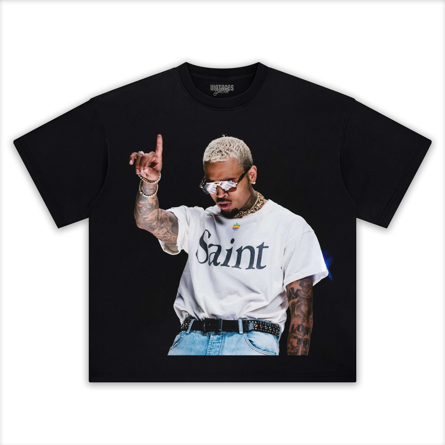 CHRIS BROWN BIG TEE