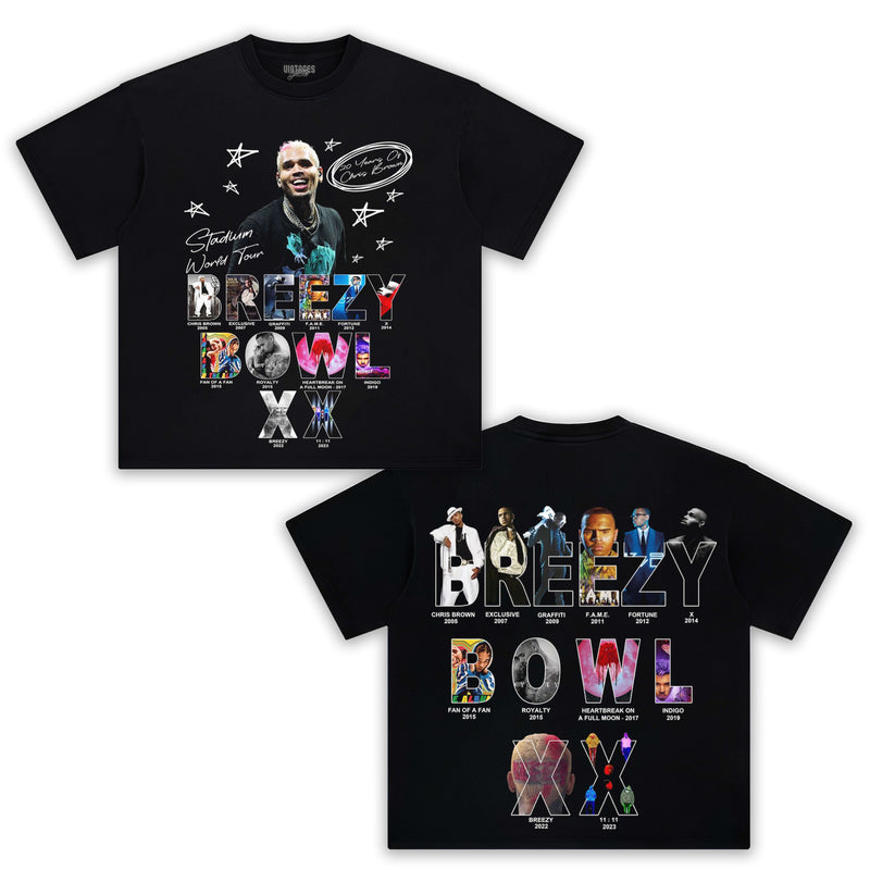CHRIS BROWN & CONCERT NEW 12.0 TEE