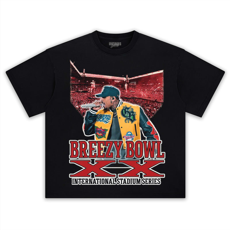 CHRIS BROWN & LIVE FROM BREEZY BOWL TEE