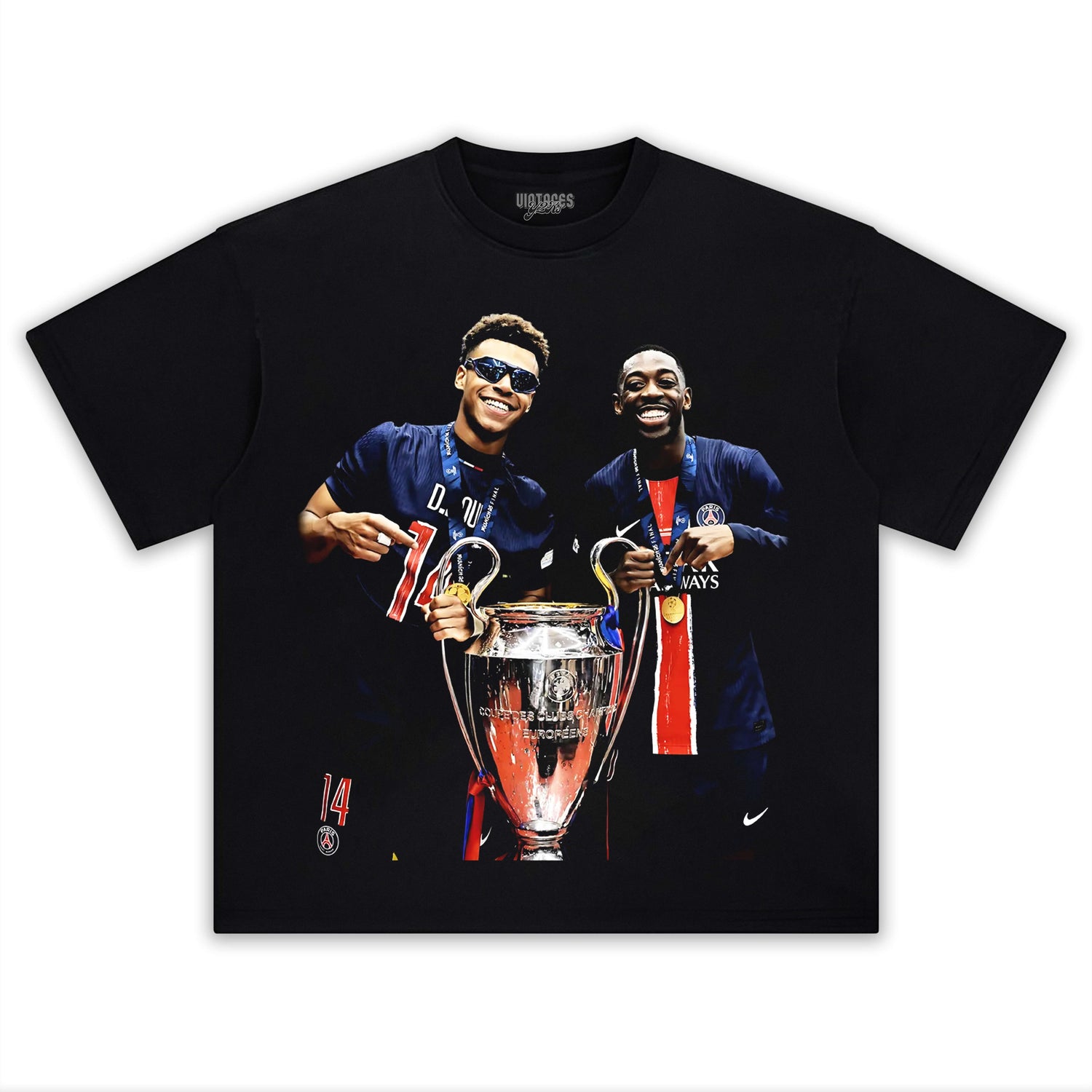 DÉSIRÉ DOUÉ & OUSMANE DEMBÉLÉ TEE